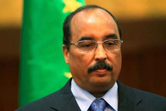 Le président Mohamed Ould Abdelaziz. D. R.